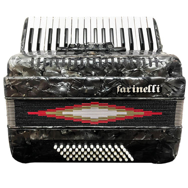 Acordeon Farinelli 34 Teclas 60 Bajos 5 Reg. Gris, 1308g